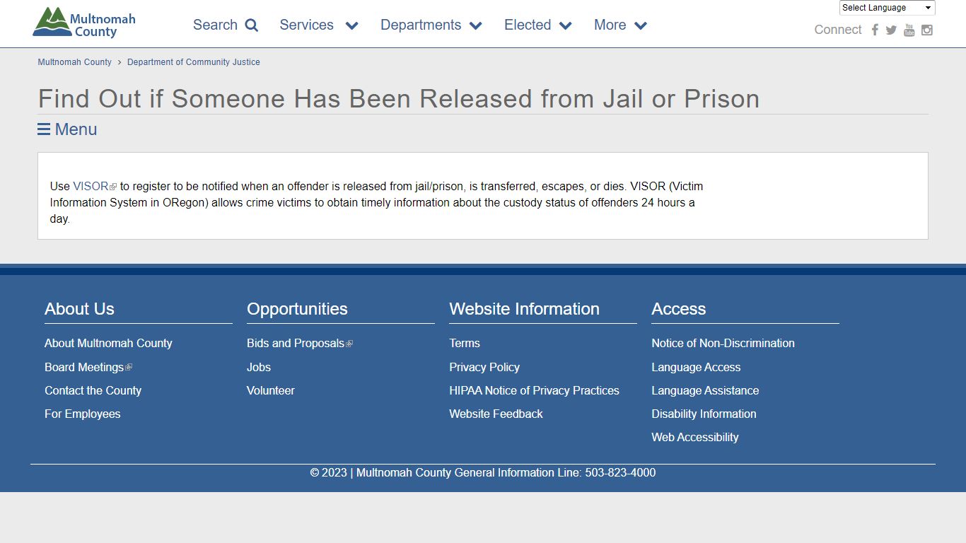 Find Out if Someone Has Been Released from Jail or Prison